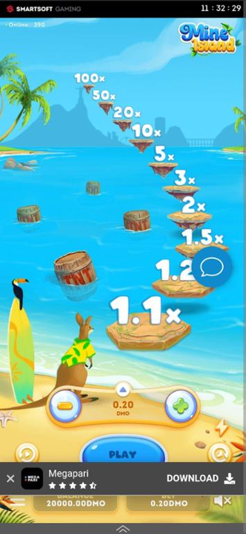 Mine Island gameplay
